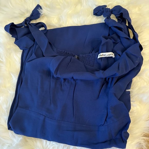 Reformation Twilight Dress in Danube - Picture 9 of 15